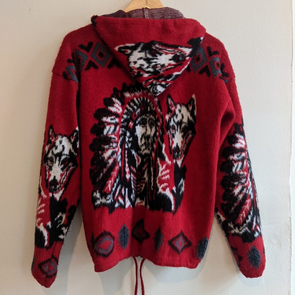 Cozy Hooded Wolf Sweatshirt